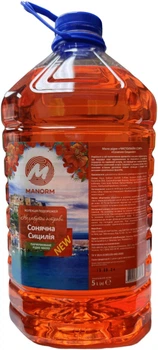 Мило рідке Manorm Сонячна Сицилія 5 л (4820136731656)