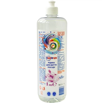 Рідина для миття посуду Гренландія Super Bright 1л