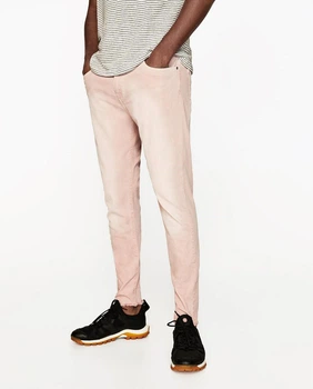 Джинсі Zara Carrot fit Розовий EUR38 6917/425/622