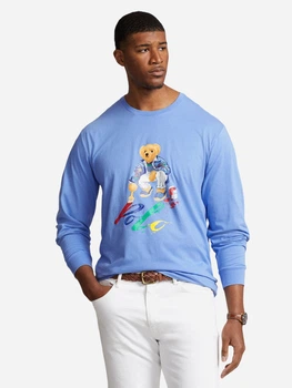 Лонгслив мужской Ralph Lauren 486395259 XL Голубой (1159814103)