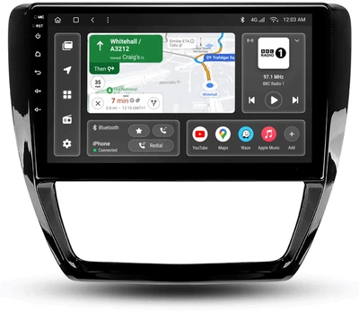 Штатная мультимедийная система Gazer T6010-1B PRO для Volkswagen Jetta 6 (1B) 2011-2018 (T6010-1B-PRO)