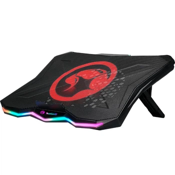 Підставка кулер для ноутбука MARVO CoolingPad FN-40 |2USB, 9-17.3"| Колір Чорний
