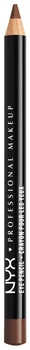 Карандаш для глаз NYX Professional Makeup Slim Eye Pencil 903 Dark Brown 1 г (800897109035)