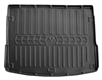 Килимок у багажник Skoda Octavia A5 SW 2004-2013, з бортом, поліуретан, Stingray 6020011