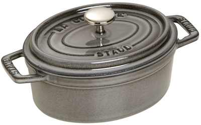 Каструля Staub La Cocotte овальна Графітова 1 л (3272341017185)