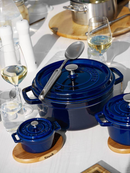 Каструля Staub La Cocotte Синя 5.2 л (3272341026910)