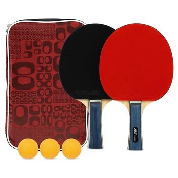 Набор для настольного тенниса Muke Racket 8013 2 ракетки + 3 мяча c чехлом