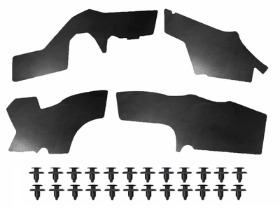 Комплект увеличенных пыльников XRoad брызговиков двигателя Toyota Land Cruiser 105 1997-2008 53739-60030 53738-60040