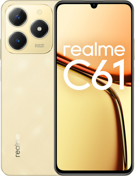 Мобільний телефон Realme C61 6/128GB Sparkle Gold (RMX3939)