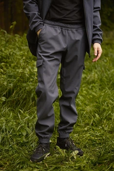 Штани чоловічі Intruder SoftShell 3XL сірі (1608561314/5)