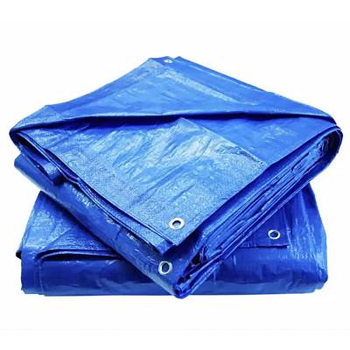 Тент тарпаулин Blue плотность 60г/м2 размер 3*4 м