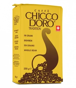 Кава мелена Caffe Chicco D'oro Tradition 250 г тверда