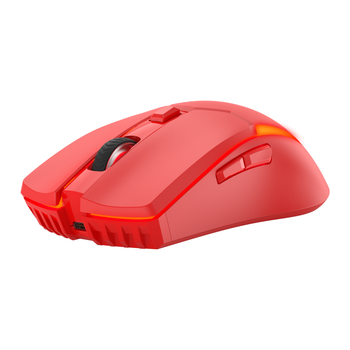 Беспроводная игровая мышка Fantech WGC2 Venom II Vibe с RGB подсветкой доступна в красном цвете.