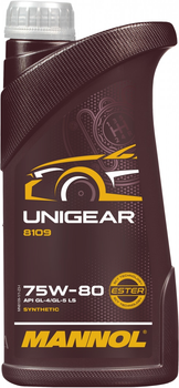 Трансмиссионное масло Mannol 8109 Unigear 75W-80 1 л (MN8109-1)