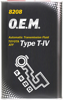 Трансмиссионное масло Mannol O.E.M. 8208 ATF T-IV 1 л Metall (MN8208-1ME)