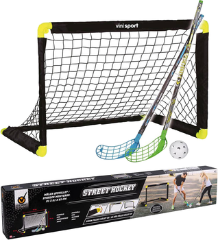 Zestaw do hokeja ulicznego Vini Sport Street Hockey bramka + 2 kije+ piłka (5701719242969)