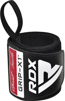 Бинти для зап'ясть (кистьові бинти) RDX WR11 Gym Wrist Wrap Black/White (WAH-WR11BW)