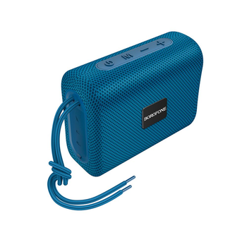 Портативная беспроводная колонка Borofone BR18 Encourage Блютуз v5.1, батарея 500mAh для 3 часов работы,чип JL AC6965E Blue