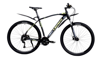 Велосипед Cronus 27.5" Fantom рама 19.5" Al гидравлика black/light green