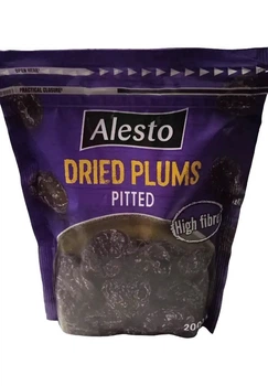 Сливи сушені Alesto Dried plums Pitted чорнослив без кісточок 200г