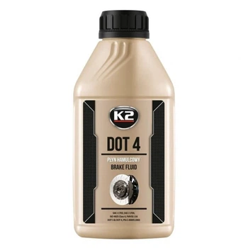 Тормозная жидкость K2 Turbo Brake Fluid DOT 4 250 мл (T124)