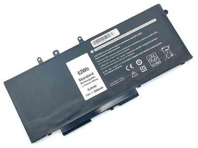 Батарея GJKNX для DELL Latitude 5495, 5288, 14 5490, 15 5590, 5488, 5491 (3DDDG) (7.6V 8200mAh 62Wh) (68070)