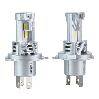 Лампы PULSO M6-H4/LED-chips 7535/9-18v/2x28w/6000Lm/6500K (M6-H4)