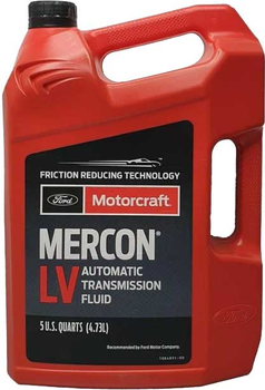 Трансмиссионное масло Ford Motorcraft ATF Mercon LV для АКПП 4.73 л (031508700758) (XT105Q3LV)
