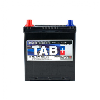 Аккумулятор автомобильный TAB 45 Ah/12V Polar S Тонка клема Japan Min. (246 545)[50262]