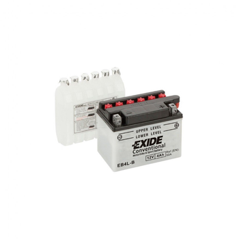 Аккумулятор автомобильный EXIDE CONVENTIONAL 4Ah Ев (-/+) (50EN) (EB4L-B)[50465]