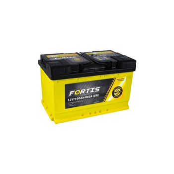 Аккумулятор автомобильный FORTIS 100 Ah/12V Euro_L4 короткий (FRT100-L4-00)[50236]