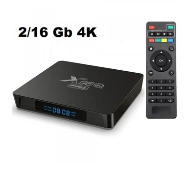Смарт приставка для телевизора медиаплеер UKC X96 Q Pro 4K TV Box 2/16 Gb Android