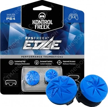 Насадки на стіки FPS Freek Edge Performance для Dualshock 4/DualSense 5 (KontrolFreek, 2 шт)