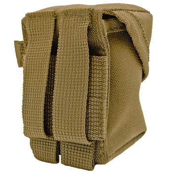 Підсумок гранатний Molle під Ф1, РГД, П67 Койот Cordura 1000 D MELGO