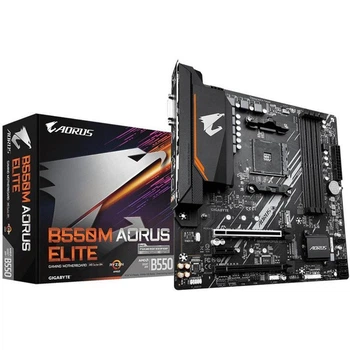 Материнська плата Gigabyte B550M Aorus Elite Socket AM4 без Bluetooth