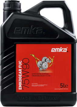 Трансмиссионное масло Emka Emkogear FUC 75W-90 5 л (1220050)