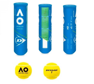 М'ячі для тенісу DUNLOP Australian Open 4 ball