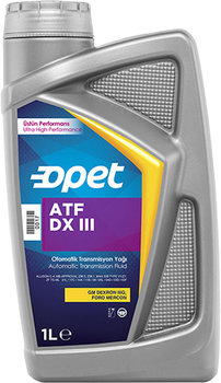 Трансмісійна олива Opet ATF DX III Dexron IIIG 1 л (160644)