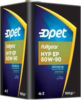 Олива трансмісійна Opet FULLGEAR EP 80W-90 (GL-4) 18 л (AVT160639)