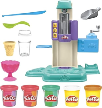 Набор для лепки Play-Doh Rainbow Swirl Ice Cream (5010996247544)