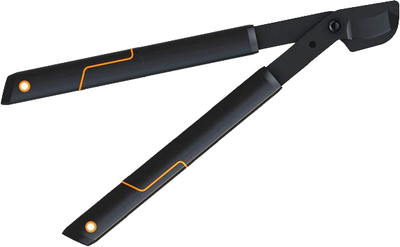 Малый плоскостной сучкорез с загнутыми лезвиями Fiskars SingleStep L28 (1001432/112160)