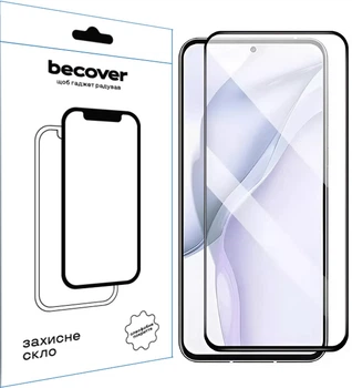 Защитное стекло для смартфона Nubia V60 Design BeCover Black (BC_711977)