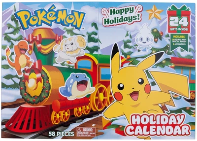 Набір ігрових фігурок Pokemon Адвент-календар 16 ігрових фігурок і 8 аксесуарів (PKW3623)