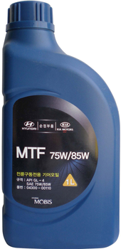 Трансмиссионное масло Mobis Hyundai/KIA MTF 75W-85W GL-4 1 л (04300-00110)