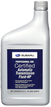 Трансмиссионное масло Subaru ATF-HP (5AT) 0.946 л (SOA427V1500)