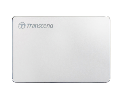 Transcend Портативний жорсткий диск 1TB USB 3.1 Type-C StoreJet 25C3S Silver