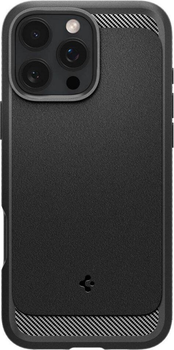 Панель Spigen Rugged Armor MagFit для Apple iPhone 16 Pro Max Matte Black (8809971229227)