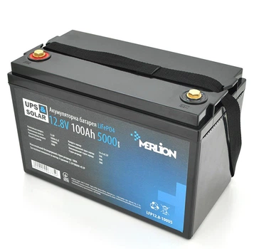 Аккумуляторная батарея LiFePO4 Merlion LFP12100US 12.8V 100Ah, BMS 4S100A