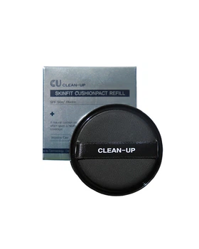 Сменный блок к инновационному кушону CUSKIN Clean-Up Skinfit Cushionpact No.23 SPF 50+ PA+++ REFILL