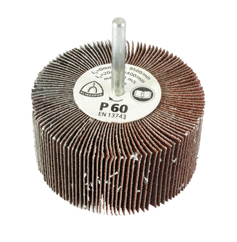 Головка шліфувальна KM613 Klingspor (80х40х6 мм, P60) пелюсткова (21290)